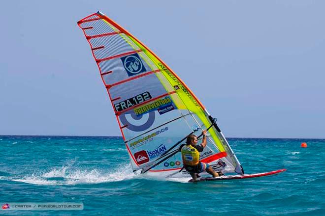 Albeau Flat stick - 2014 PWA Fuerteventura Grand Slam ©  Carter/pwaworldtour.com http://www.pwaworldtour.com/